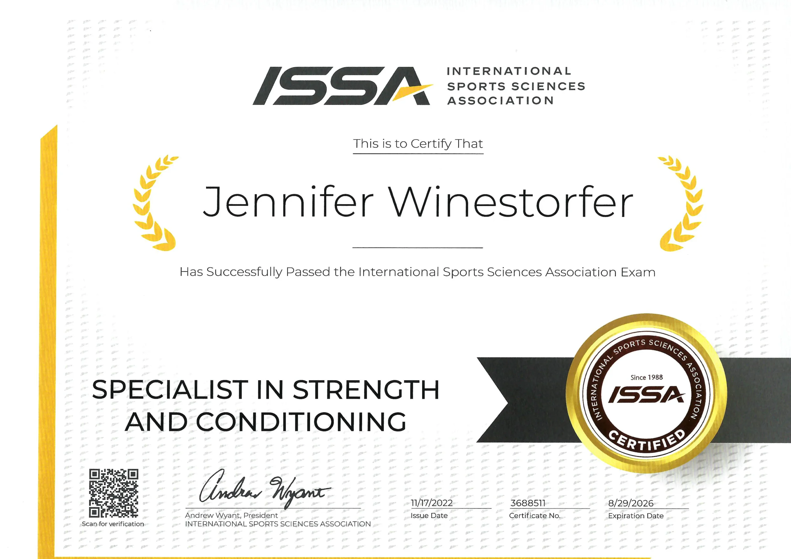 4.08-29-26 - ISSA Certification Renewal Strength and Conditioning Specialist-webp