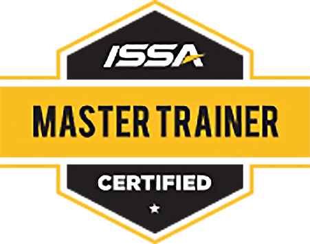 ISSA master-trainer Certified logo-webp